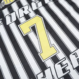 Retro Mesh Soccer Jersey Graphic Sport T-Shirt