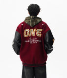Casual Korean Style Loose Baseball Varsity Jacket