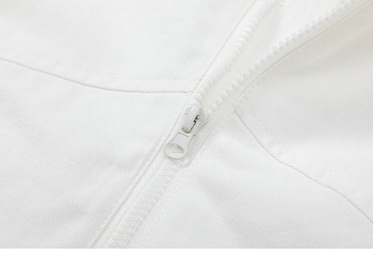 Zip-up Hooded Jacket