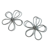 Vintage Hollow Flower Ear Stud Earring