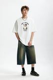 Dog Print Vintage T-Shirt