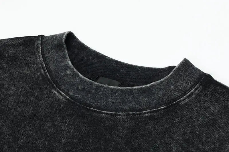Vintage Graphic Print Long Sleeve T-Shirt