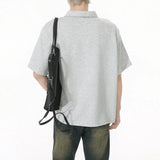 Versatile Minimalist Half Zip T-Shirt
