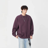 Winter Structured Crew Neck Sweatshirt