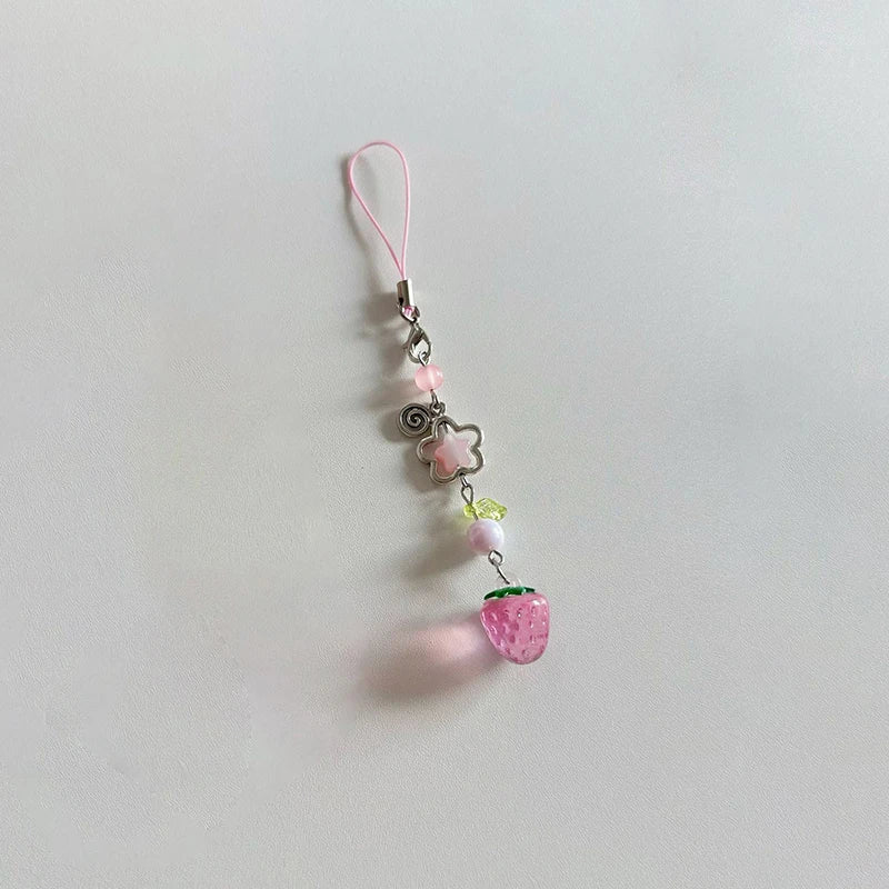 Floral Charm Keychain