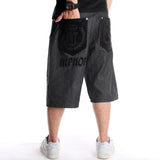 Effortless Chic Black Streeywear Denim Shorts