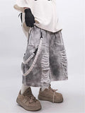 Vintage Streetwear Ripped Hole Denim Jorts