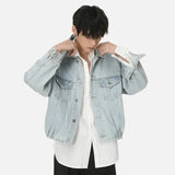 Vintage American Style Denim Workwear Jacket