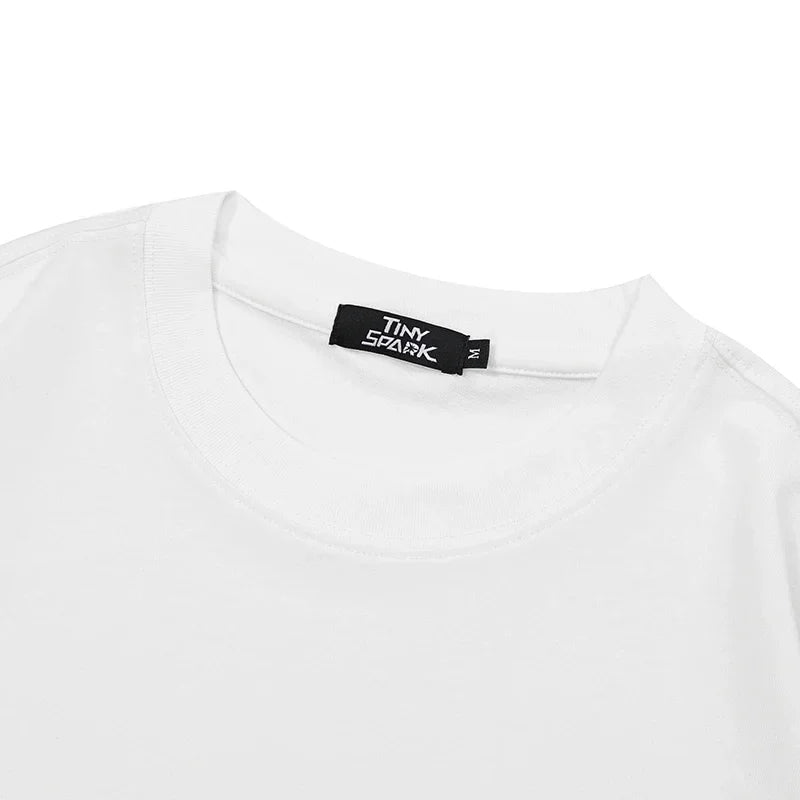 Distorted Portrait Graphic T-shirt