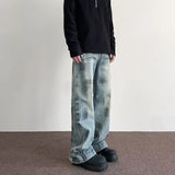 Distressed Vintage Cool Retro Denim Jeans