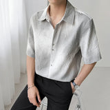 Classic Cool Gradient Color Trendy Slim Fit Shirt
