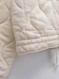 Fluffy Textured Zip-Up Jacket