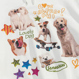 Dog Pictures Oversized Hoodie