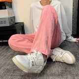 Solid Pink Vintage Pants