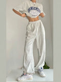 Women Cool Comfortable Wide Leg Sweatpants