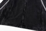 Shadow Stripes Denim Jacket