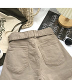 Mini Cargo Skirt With Belt