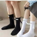 Magnetic Hand Cartoon Eyes Socks