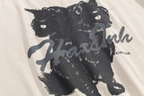 Gothic Cat Loose T-shirt