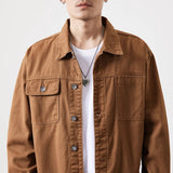 Elevated Y2K Slim Fit Safari Denim Jacket