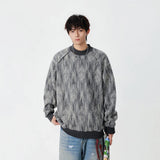 Cozy Textured Raglan Crew Neck Sweatshirt
