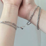 Magnetic Stainless Couple Bracelets