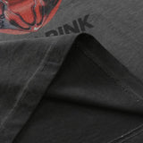 Versatile Gothic Graphic Print Short Sleeve T-Shirt