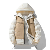 Y2K Thickened Warm Lining Parka Puffer Jacket