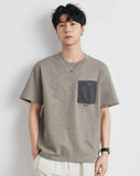 Men's Casual Summer Pocket Loose Fit T-Shirt