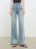 Flare High Waist Light Blue Jeans