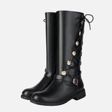 Comfy Large Size Retro Mid-Calf Boots