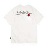 Retro Trendy Short-Sleeved Letters T-Shirt