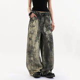 Vintage Dirty Dying Denim Jeans