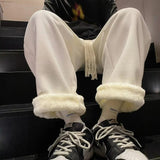 Trendy Casual Corduroy Fleece slimming Jogger