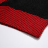 Knitted Shadow Graphic Sweater