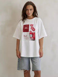 Y2K Women Retro European Style Design T-Shirt