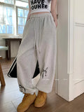 Women Oversize Drawstring Casual Jogger