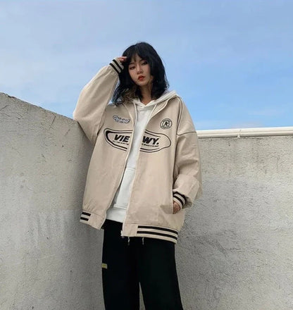 Sports Stand Collar Windbreaker Jacket