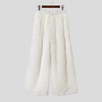 Stylish American Style City Walk Suede Pants