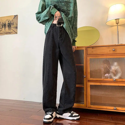 American Trendy Wide Leg Jeans