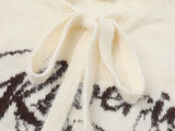 Cozy Aesthetic Distressed Knit Sweater