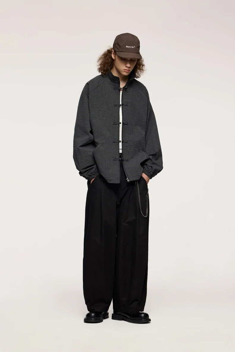Relaxed Fit Wide-Leg Pants