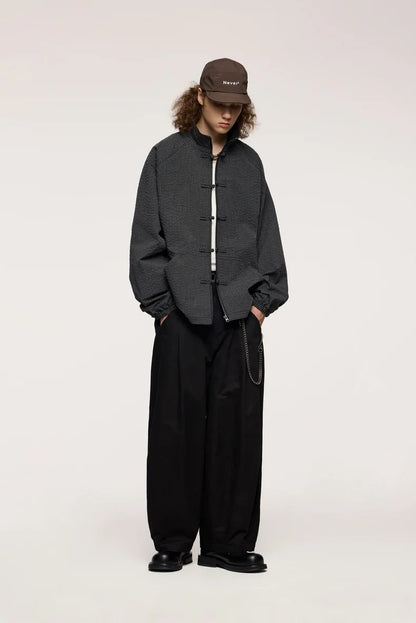 Relaxed Fit Wide-Leg Pants