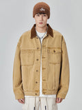 Y2K Vintage Washed Workwear Denim  Jacket