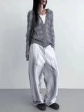 Silver Threaded Hood Sweater