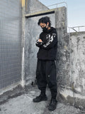 Dragon Printed High Street Tactical Hoodie
