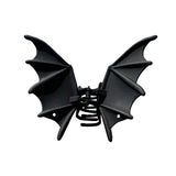 Black Metal Bat Halloween Hair Clips