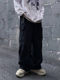Autumn Trendy Loose Fit Denim Cargo Jeans