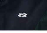 Retro Baggy Zip-up Windbreaker Jacket