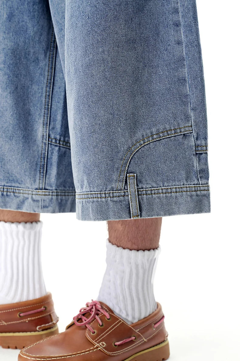 Y2K Washed Denim Jorts